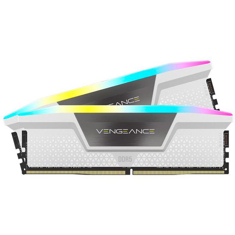 رم کامپیوتر DDR5 دو کاناله 6600 مگاهرتز CL38 کورسیر مدل Vengeance RGB ظرفیت 32 گیگابایت