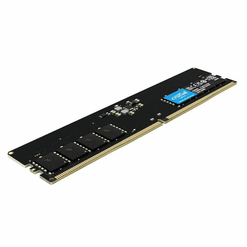 رم کامپیوتر DDR5 تک کاناله کروشیال با پارت نامبر CT32G48C40U5 ظرفیت ۳۲ گیگابایت