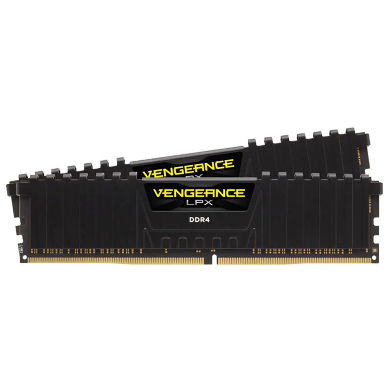 رم کامپیوتر DDR4 دو کاناله ۳۶۰۰ مگاهرتز CL18 کورسیر مدل Vengeance LPX ظرفیت ۳۲ گیگابایت