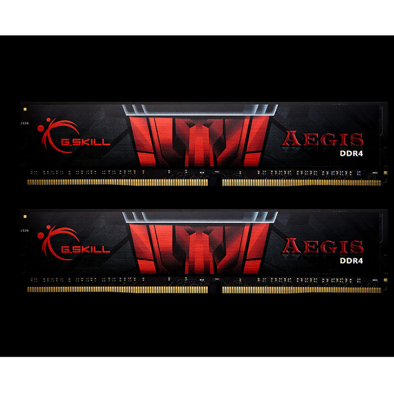 رم کامپیوتر DDR4 دو کاناله ۳۲۰۰ مگاهرتز CL16 جی اسکیل مدل Aegis ظرفیت ۳۲ گیگابایت