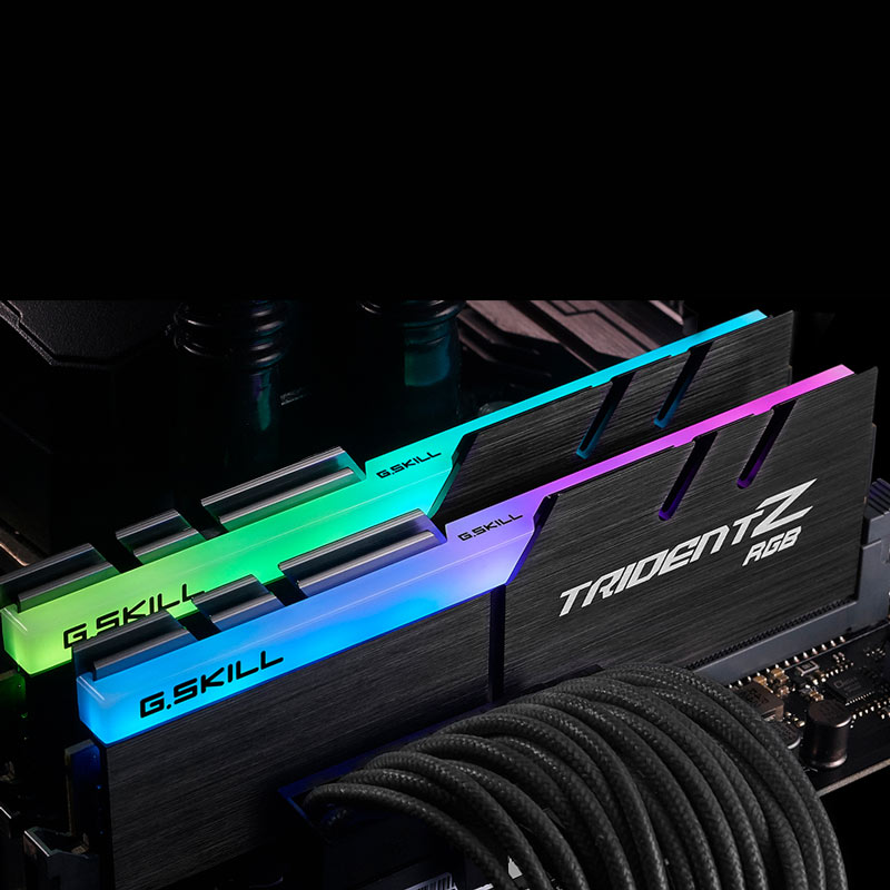 رم کامپیوتر DDR4 دوکاناله ۳۶۰۰ مگاهرتز جی اسکیل مدل TridentZ RGB با ظرفیت ۱۶ گیگابایت