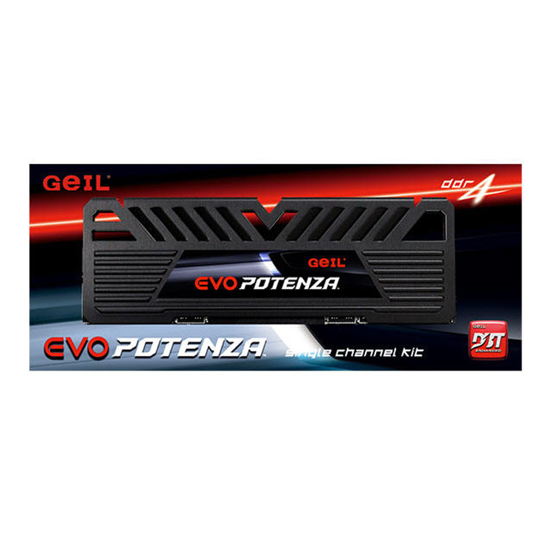 رم کامپیوتر DDR4 تک کاناله ۳۲۰۰ مگاهرتز گیل مدل EVO POTENZA با ظرفیت ۱۶ گیگابایت