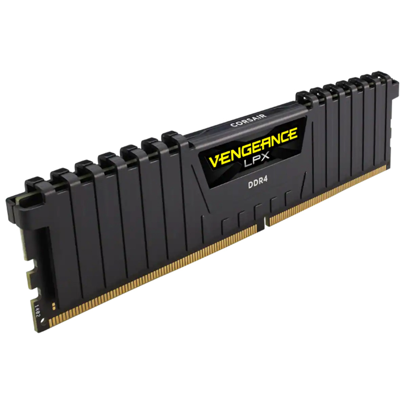 رم کامپیوتر DDR4 دو کاناله ۳۲۰۰ مگاهرتز CL16 کورسیر مدل Vengeance LPX ظرفیت ۱۶ گیگابایت
