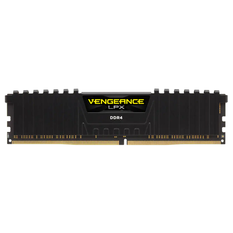 رم کامپیوتر DDR4 دو کاناله ۳۲۰۰ مگاهرتز CL16 کورسیر مدل Vengeance LPX ظرفیت ۱۶ گیگابایت