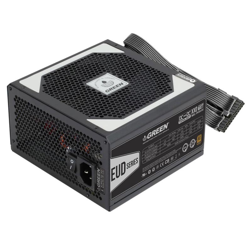 منبع تعذیه کامپیوتر گرین مدل GP480A EUD با توان ۴۸۰ وات