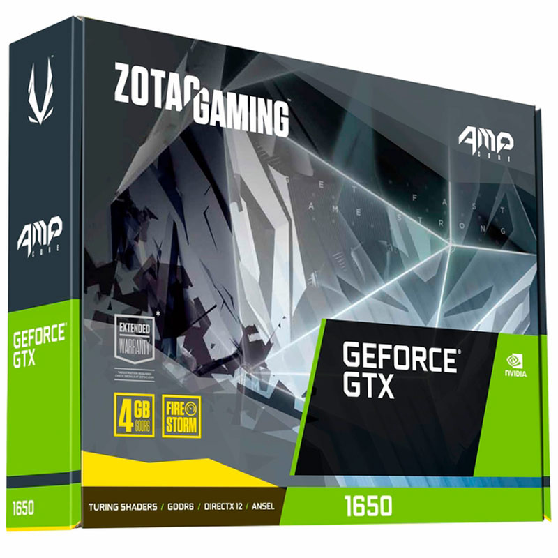 کارت گرافیک گیمینگ زوتاک سری Gaming GeForce مدل GTX 1650 AMP Core ظرفیت 4 گیگابایت