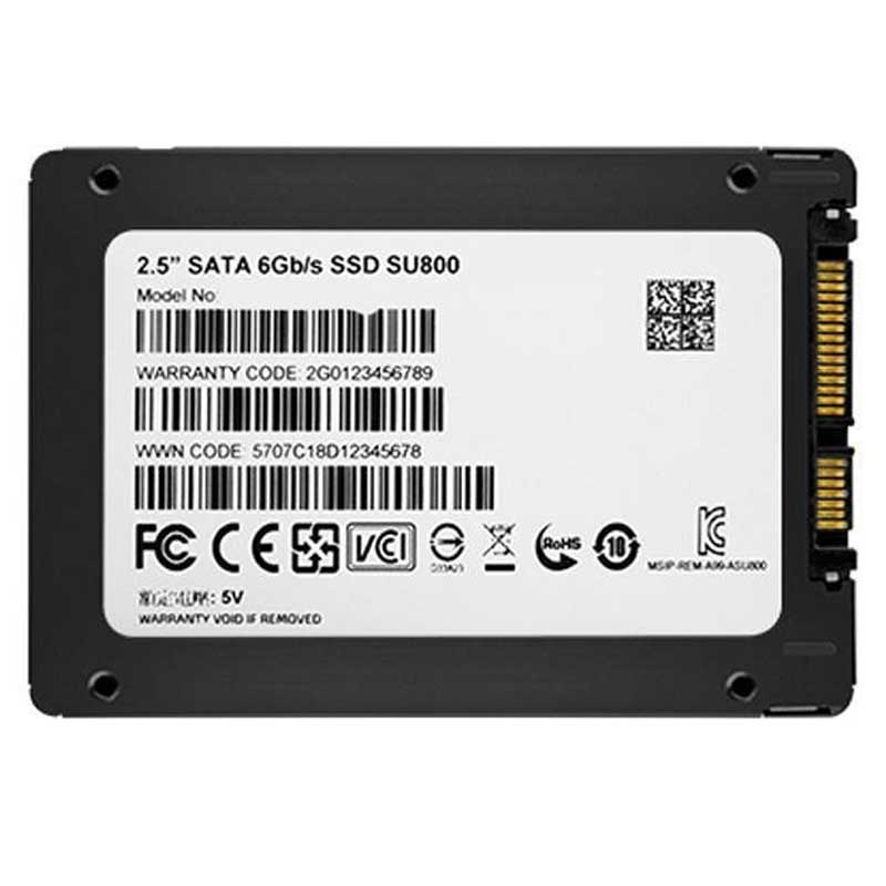 حافظه SSD ای دیتا مدل SU800 ظرفیت ۵۱۲ گیگابایت