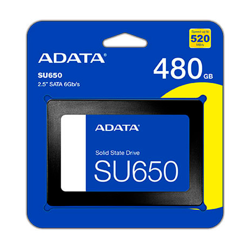 حافظه SSD ای دیتا مدل Ultimate SU650 ظرفیت ۴۸۰ گیگابایت