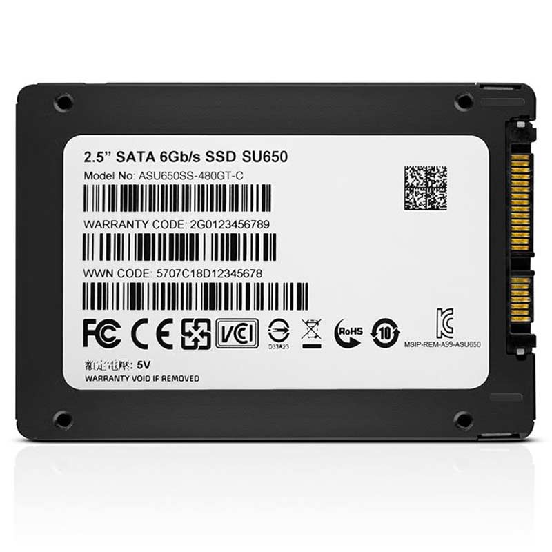 حافظه SSD ای دیتا مدل Ultimate SU650 ظرفیت ۴۸۰ گیگابایت