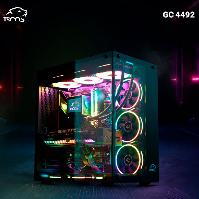 کیس کامپیوتر گیمینگ تسکو مدل GC4492