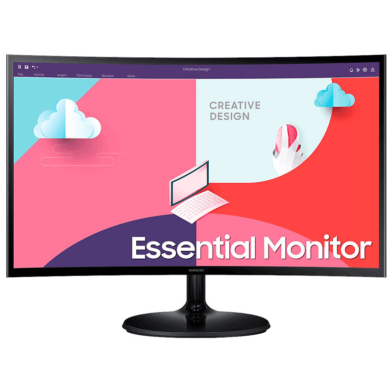 نمایشگر خمیده سامسونگ مدل Essential 24C360 سایز 24 اینچ