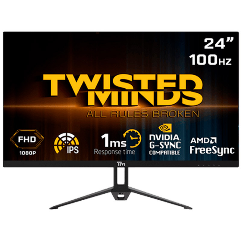 نمایشگر گیمینگ تویستد مایندز مدل TM24FHD100IPS سایز 23.8 اینچ