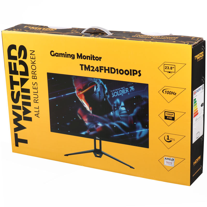 نمایشگر گیمینگ تویستد مایندز مدل TM24FHD100IPS سایز 23.8 اینچ