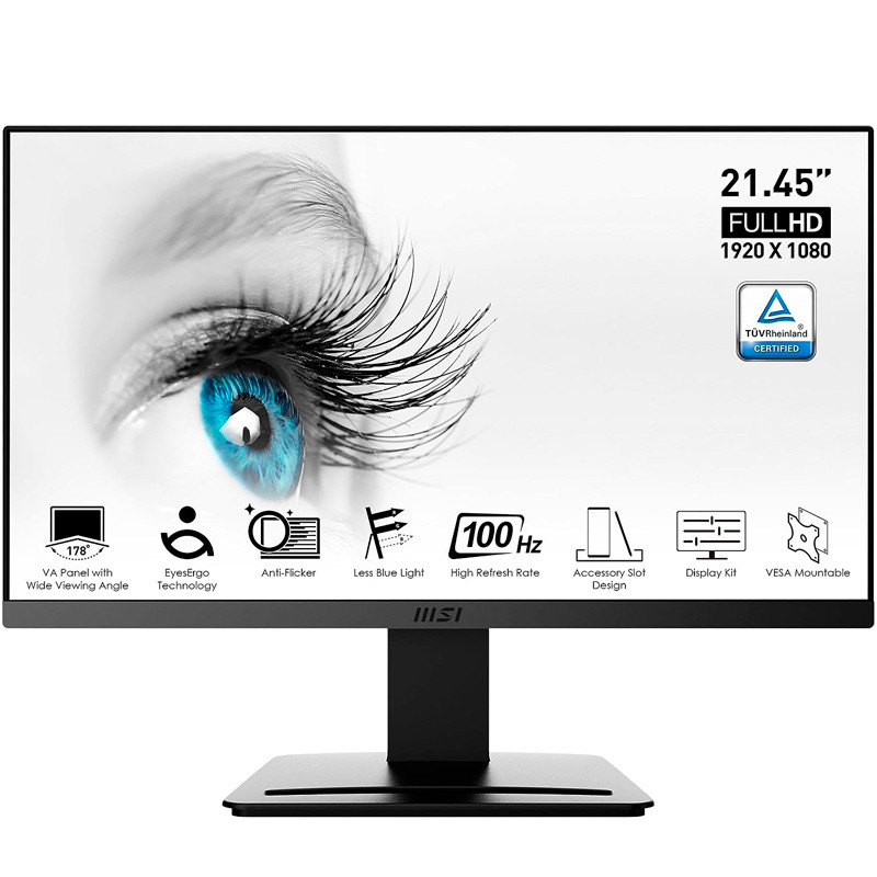 نمایشگر ام اس ای مدل PRO MP242A سایز 21.5 اینچ