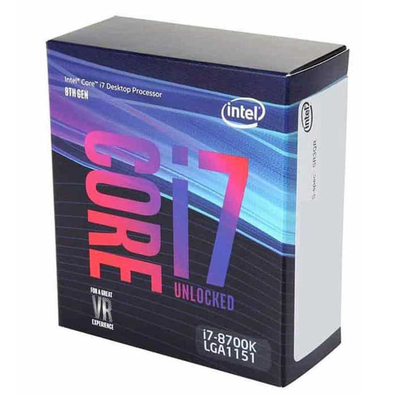 پردازنده مرکزی اینتل سری Coffee Lake مدل Core i7-8700K