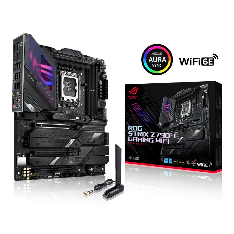 مادربورد گیمینگ ایسوس سری راگ استریکس مدل Z790-E Gaming WIFI با سوکت پردازنده LGA 1700