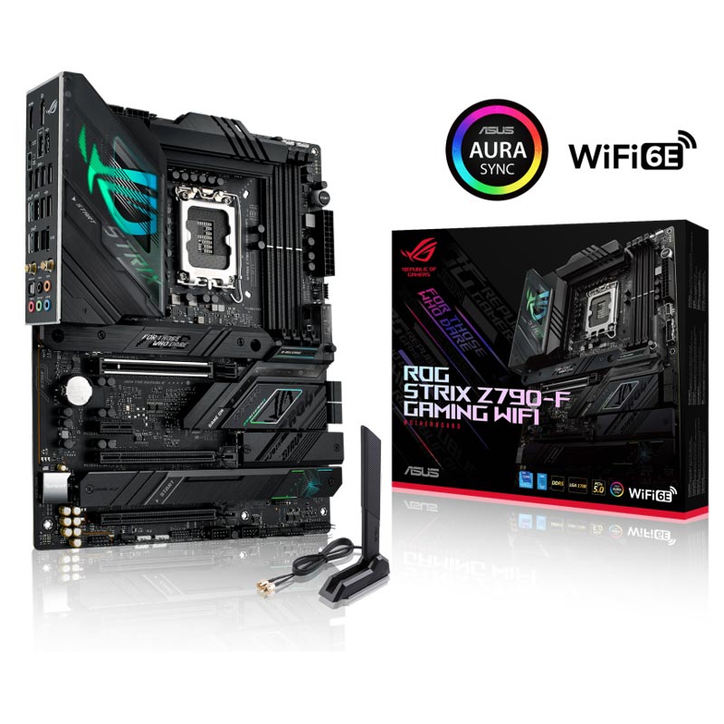 مادربورد گیمینگ ایسوس سری راگ استریکس مدل Z790-F با سوکت پردازنده LGA 1700