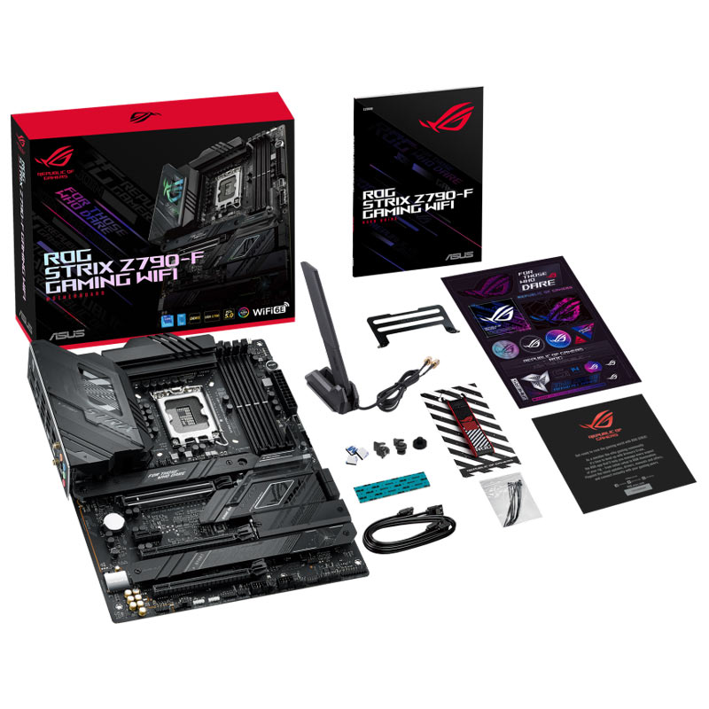 مادربورد گیمینگ ایسوس سری راگ استریکس مدل Z790-F با سوکت پردازنده LGA 1700