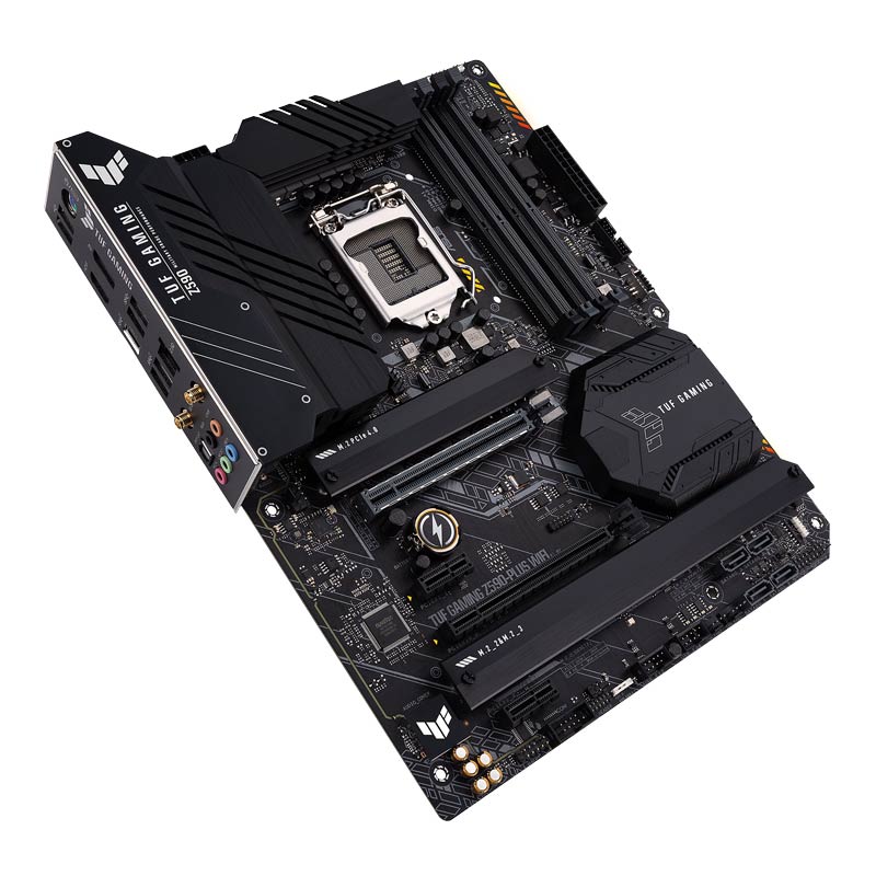 مادربورد گیمینگ ایسوس سری TUF مدل Z590 Plus WiFi با سوکت پردازنده LGA 1200