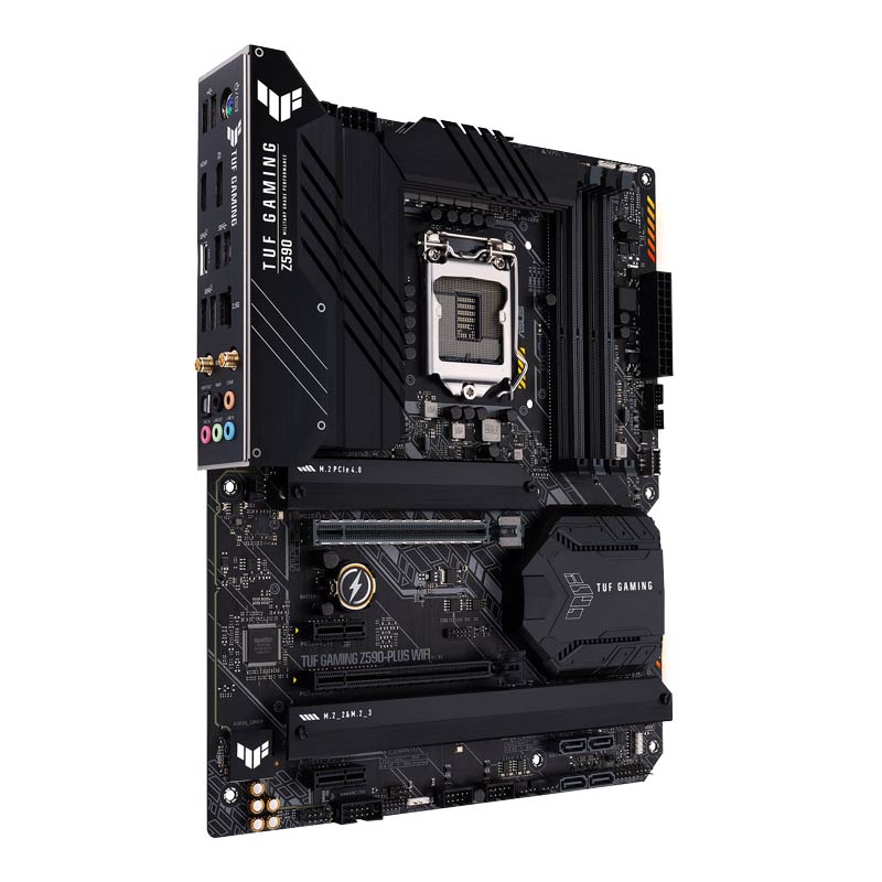 مادربورد گیمینگ ایسوس سری TUF مدل Z590 Plus WiFi با سوکت پردازنده LGA 1200