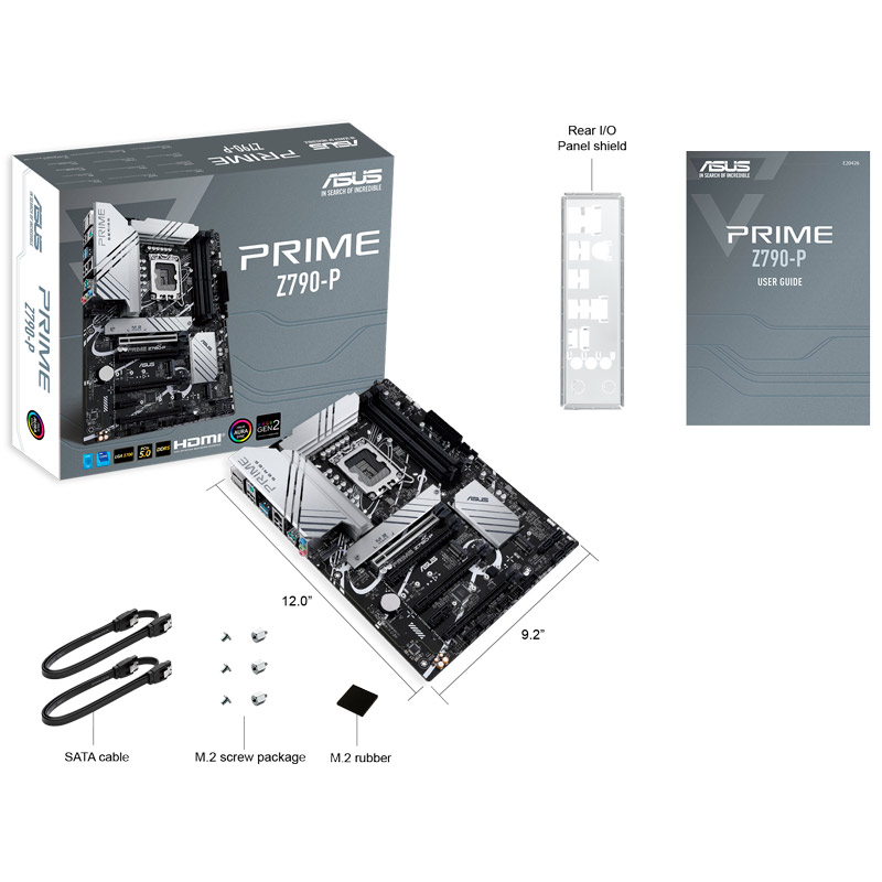 مادربورد ایسوس مدل Prime Z790-P با سوکت پردازنده LGA 1700