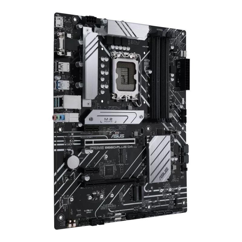 مادربورد ایسوس مدل Prime B660 Plus D4 با سوکت پردازنده LGA 1700