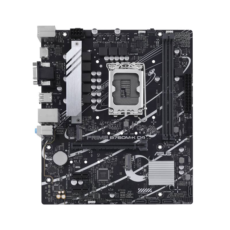 مادربورد ایسوس سری Prime مدل B760M-K با سوکت پردازنده LGA 1700