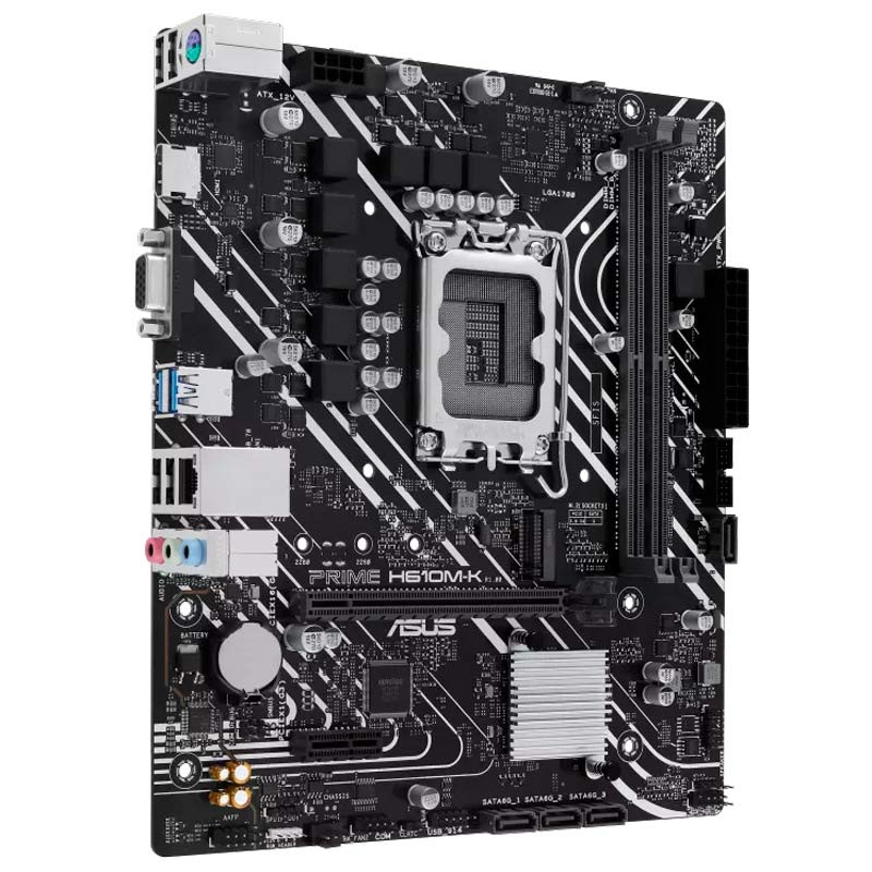 مادربورد ایسوس سری Prime مدل H610M-K D5 با سوکت پردازنده LGA 1700