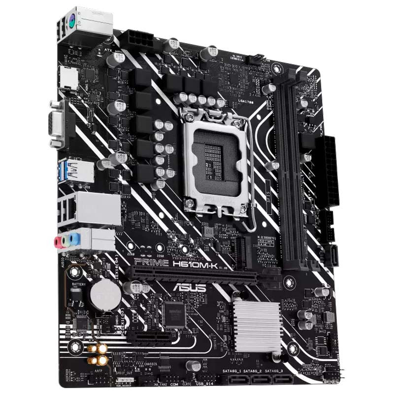 مادربورد ایسوس سری Prime مدل H610M-K D5 با سوکت پردازنده LGA 1700