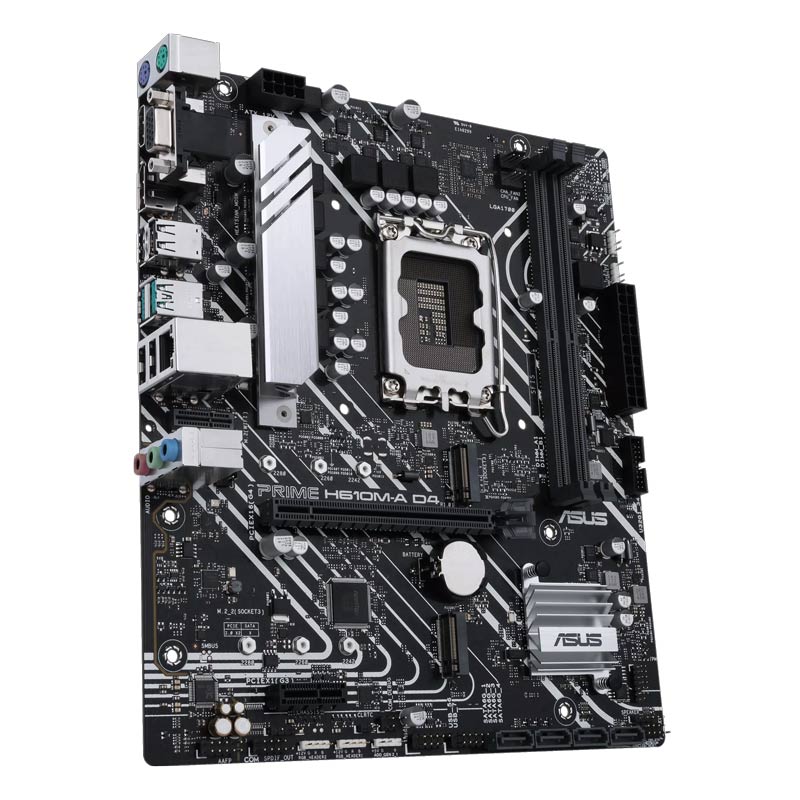 مادربورد ایسوس سری Prime مدل H610M-A D4 با سوکت پردازنده LGA 1700