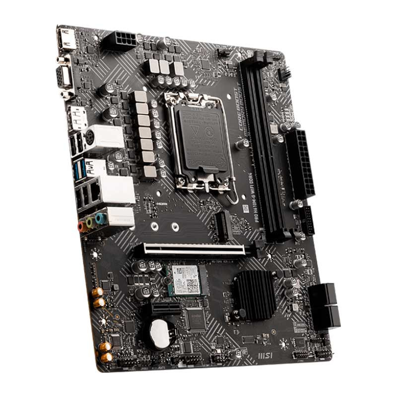 مادربورد ام اس آی مدل PRO H610M-G WIFI با سوکت پردازنده اینتل LGA 1700