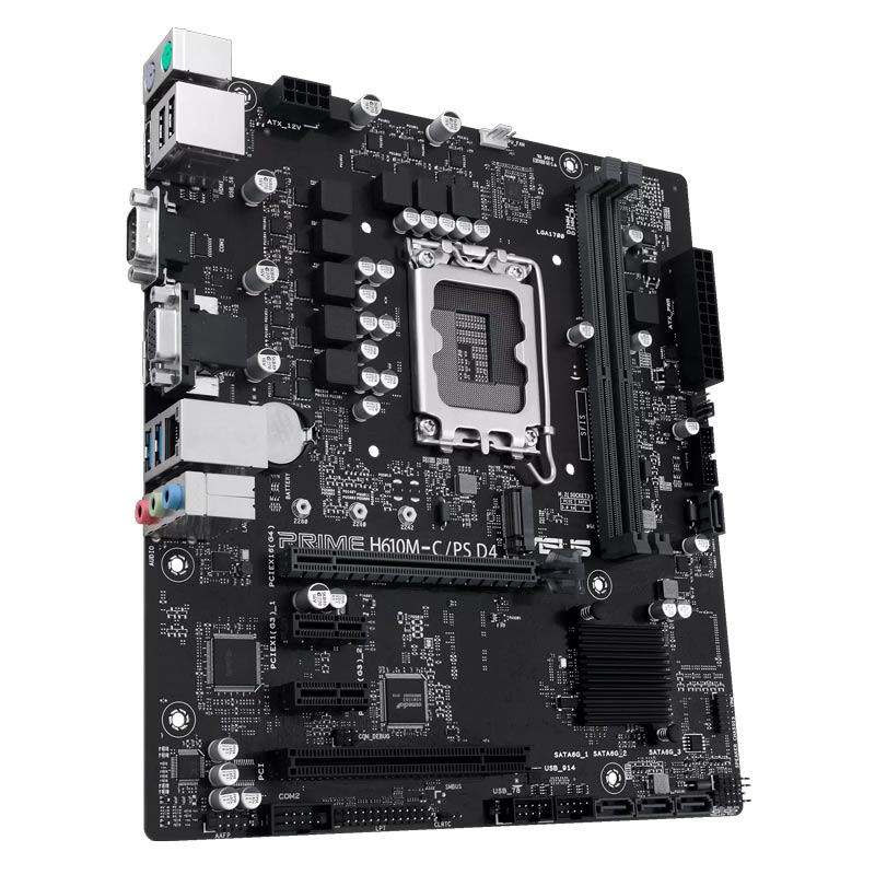 مادربورد ایسوس سری Prime مدل H610M-C/PS D4 با سوکت پردازنده LGA 1700