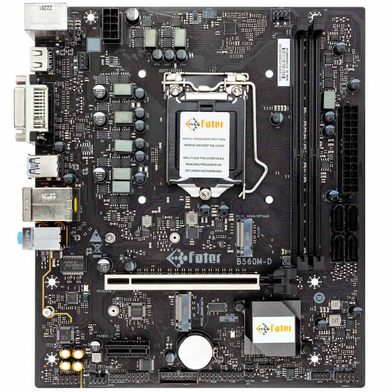 مادربورد فاطر مدل B560M-D با سوکت پردازنده LGA 1200