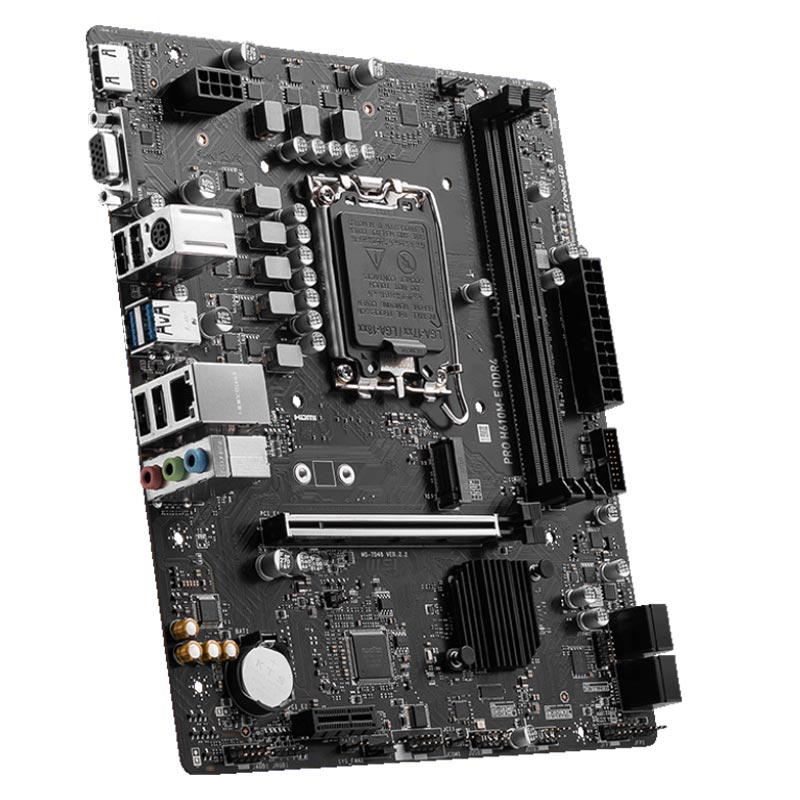 مادربورد ام اس آی سری Pro مدل H610M-E DDR4 با سوکت پردازنده LGA 1700