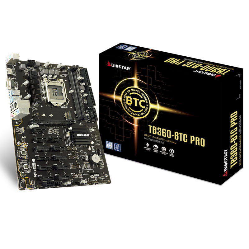 مادربورد بایوستار مدل TB360-BTC PRO Ver. 6.x با چیست Intel B360 و سوکت پردازنده LGA 1151