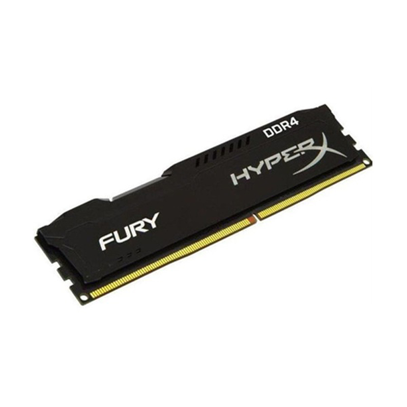 رم کامپیوتر DDR4 تک کاناله 3200 مگاهرتز CL16 هایپر ایکس مدل Fury با ظرفیت 16 گیگابایت