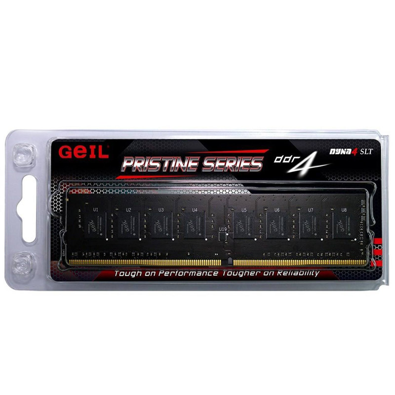 رم کامپیوتر DDR4 تک کاناله ۲۴۰۰ مگاهرتز CL17 گیل مدل Pristine با ظرفیت ۱۶ گیگابایت