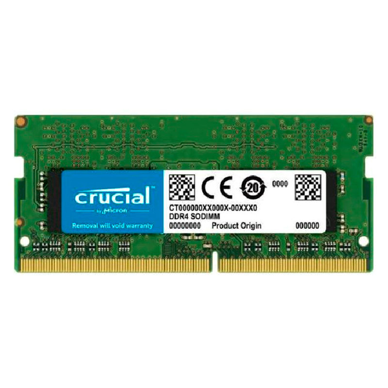 رم لپ تاپ DDR4 تک کاناله ۳۲۰۰ مگاهرتز CL22 کروشیال مدل CT16 با ظرفیت 16 گیگابایت