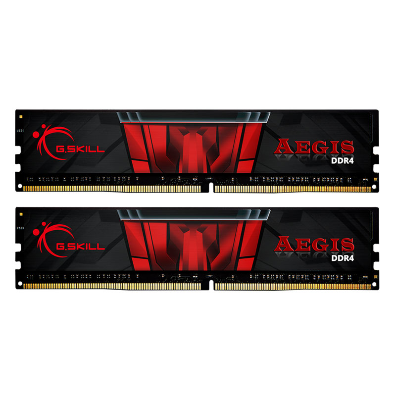 رم کامپیوتر DDR4 تک کاناله ۳۲۰۰ مگاهرتز CL16 جی اسکیل مدل Aegis ظرفیت ۸ گیگابایت