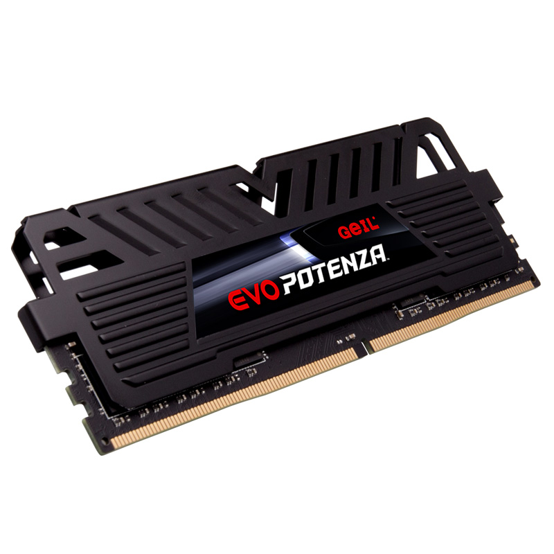 رم کامپیوتر DDR4 تک کاناله ۳۲۰۰ مگاهرتز CL16 گیل مدل Evo Potenza با ظرفیت ۸ گیگابایت