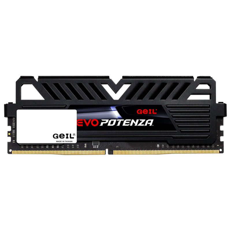 رم کامپیوتر DDR4 تک کاناله ۳۲۰۰ مگاهرتز CL16 گیل مدل Evo Potenza با ظرفیت ۸ گیگابایت