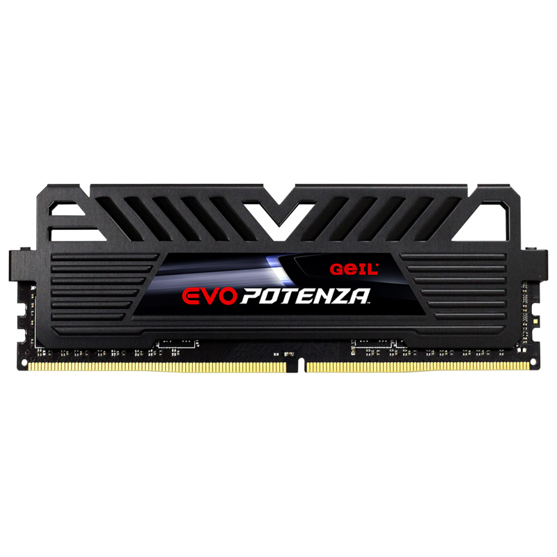 رم کامپیوتر DDR4 تک کاناله ۳۲۰۰ مگاهرتز CL16 گیل مدل Evo Potenza با ظرفیت ۸ گیگابایت