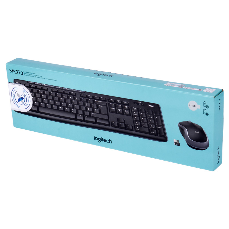 کیبورد و ماوس بی سیم مدل Logitech MK270