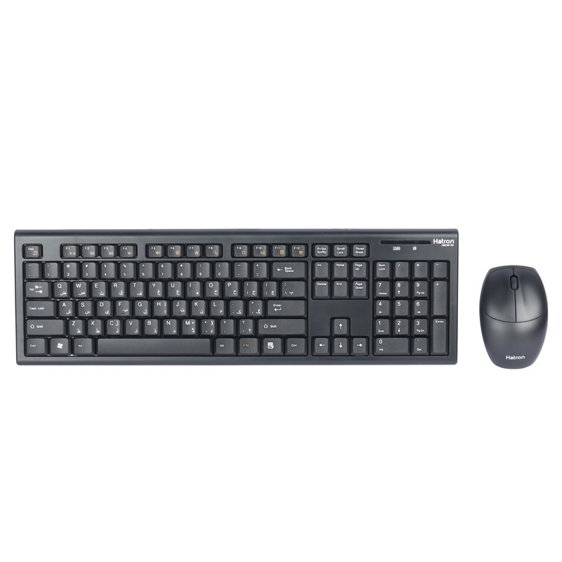 موس و کیبورد بی سیم هترون مدل Hatron HKCW130