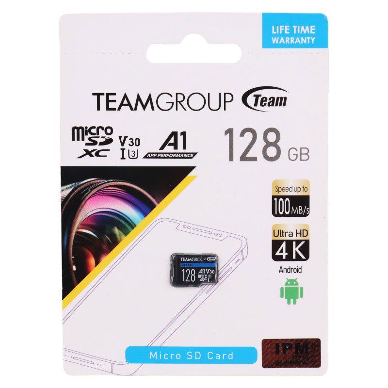 کارت حافظه MicroSDXC تیم گروپ مدل Elite استاندارد U3 ظرفیت 128 گیگابایت