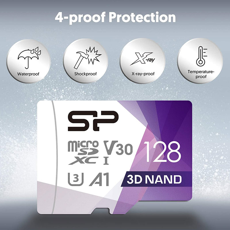 کارت حافظه microSDXC سیلیکون پاور مدل Superior Pro ظرفیت ۱۲۸ گیگابایت