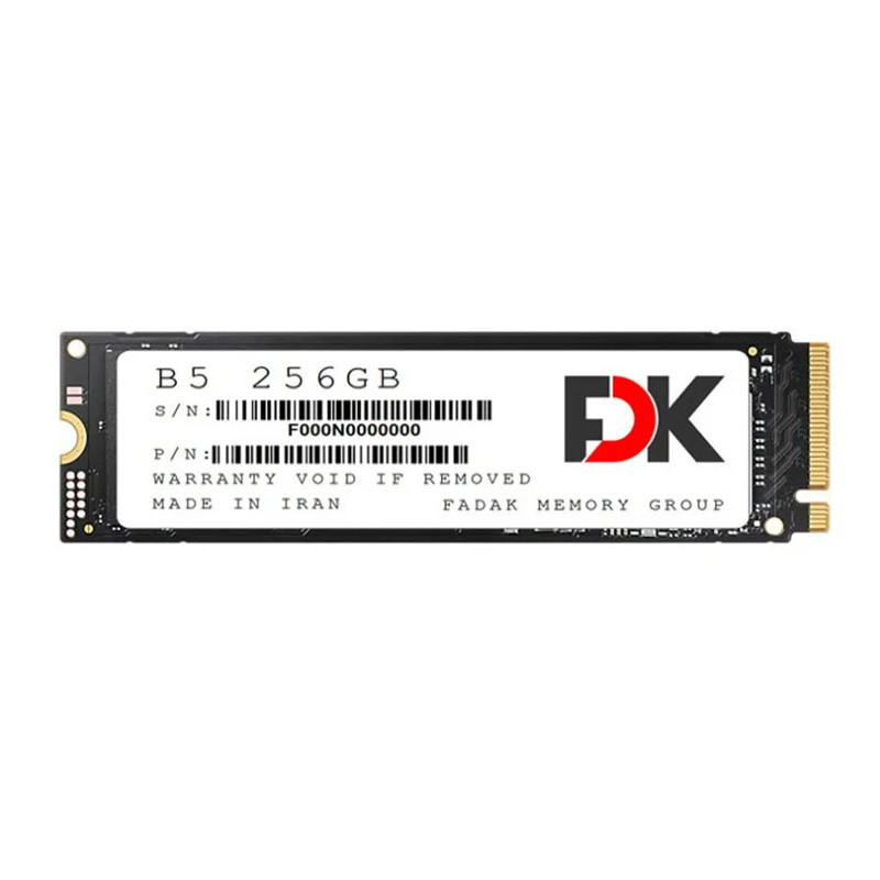 حافظه SSD فدک مدل B5 ظرفیت 256 گیگابایت