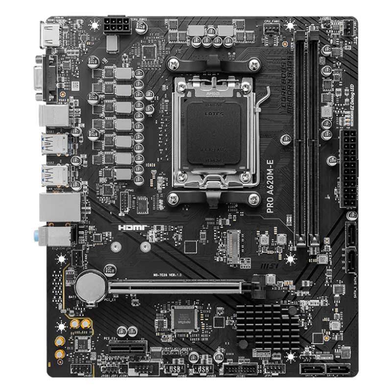 مادربرد ام اس آی مدل PRO A620M-E با سوکت پردازنده AM5