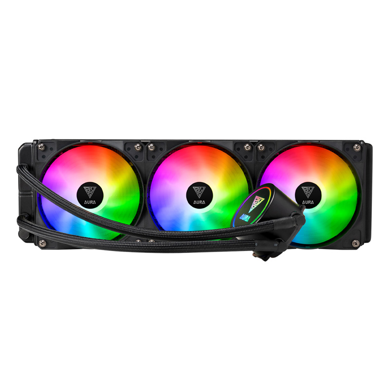 سیستم خنک کننده مایع پردازنده گیم دیاس مدل AURA GL360 RGB