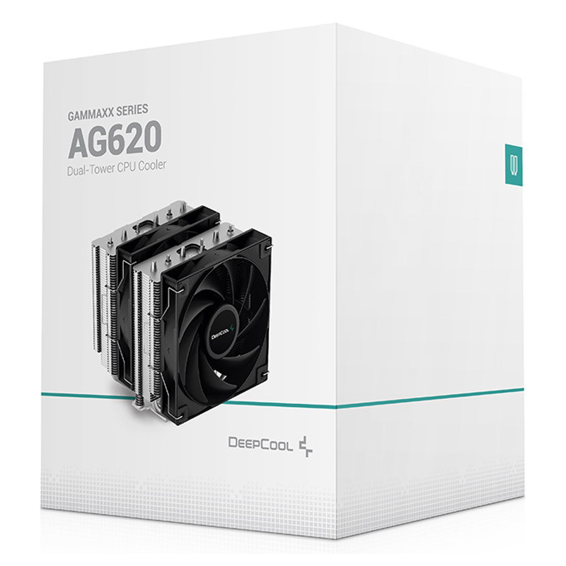 خنک کننده بادی پردازنده دیپ کول مدل GAMMAXX AG620 مناسب برای سوکت LGA1700